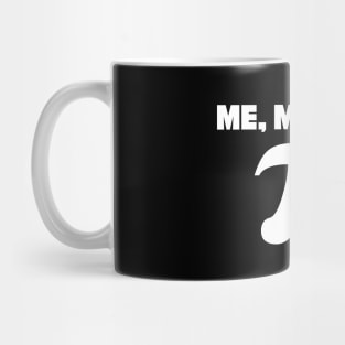 Me, Myself & Pi Funny Math graphic Mug